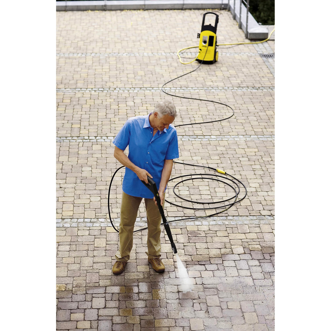 Karcher Hose Extension For Pressure Washers Flexible Extra Reach 6m - Image 2