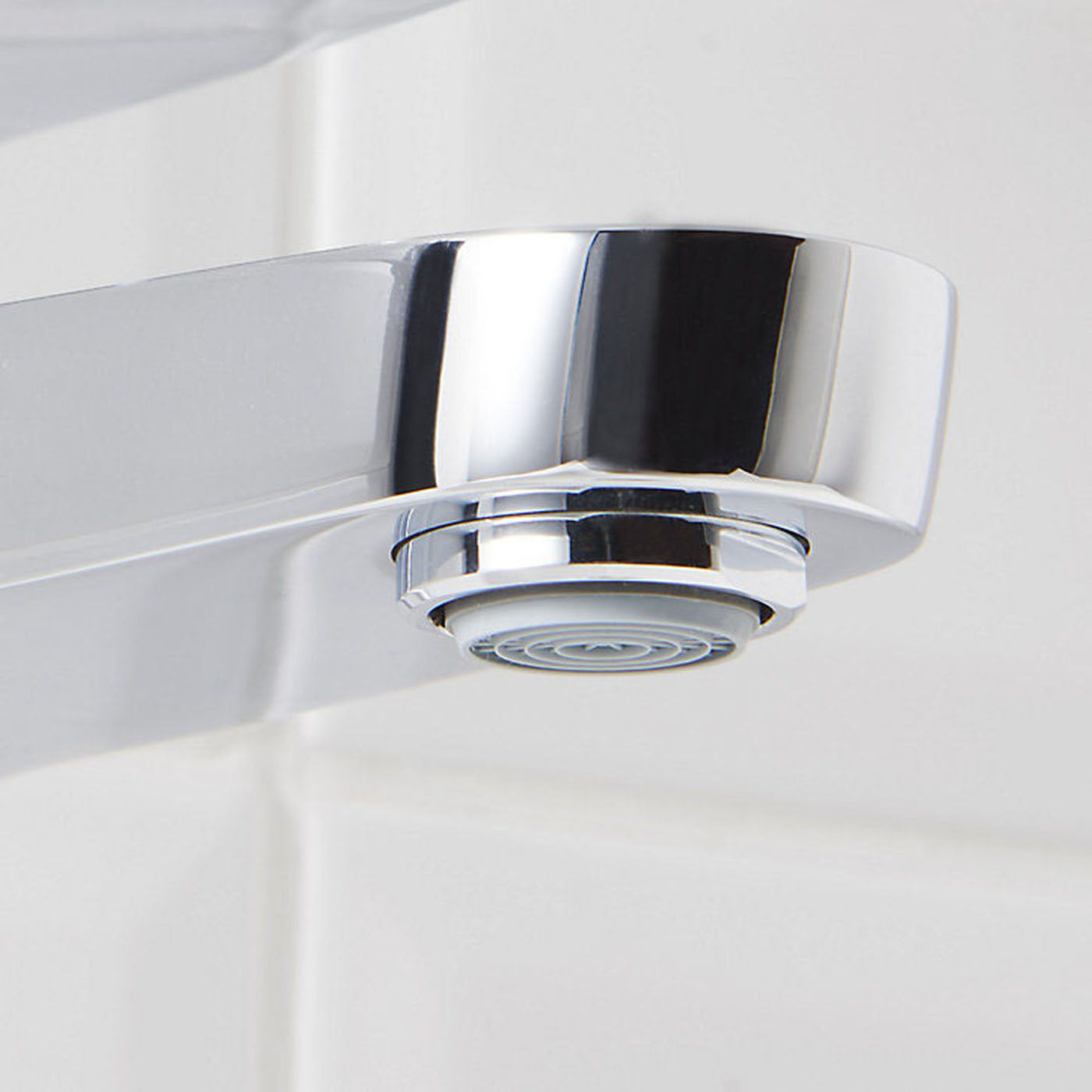 Bathroom Basin Tap Mono Mixer Tall Brass ¼ Turn Operation Waste Modern Faucet - Image 2