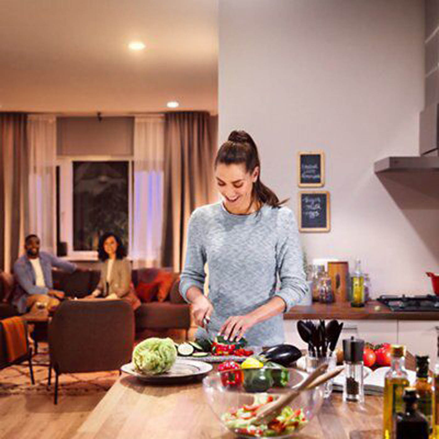 Philips Hue Light Bulb Smart LED Warm white GU10 Dimmable 57W Pack of 2 - Image 2