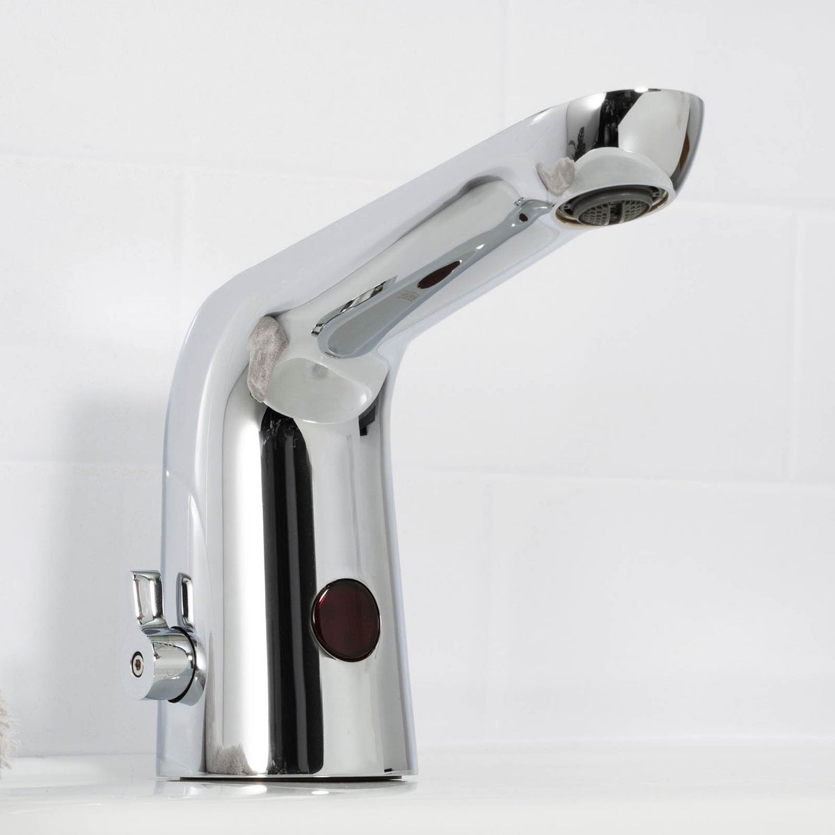 Bathroom Basin Sink Sensor Tap Mixer Thermostatic Chrome Touch Free Modern - Image 2