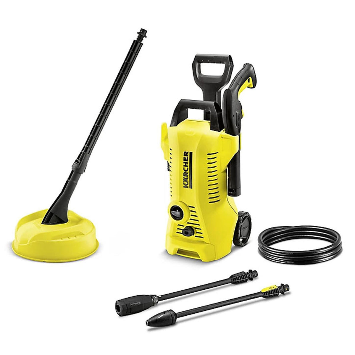 Karcher K2 Pressure Washer 110 Bar 1400W Electric Jet Wash Patio Car Cleaner - Image 1