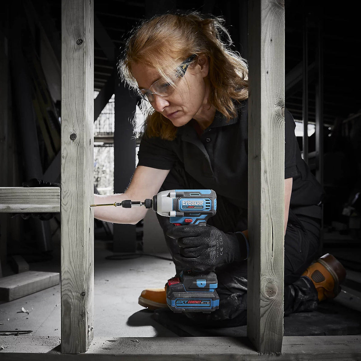 Erbauer Angle Drill 12V EXT Compact Bare Tool Brushless Cordless EAD12-Li - Image 4