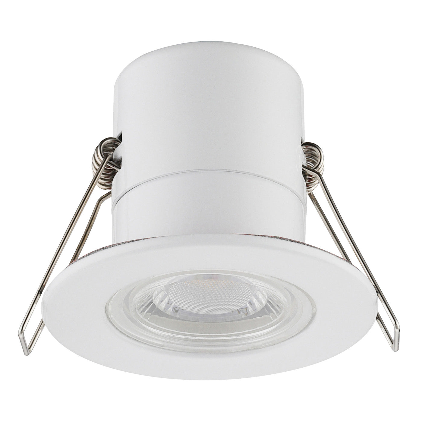 Luceco Downlight EFTE45W30/6-01 LED Matt White Warm White 5W IP65 Pack of 6 - Image 1