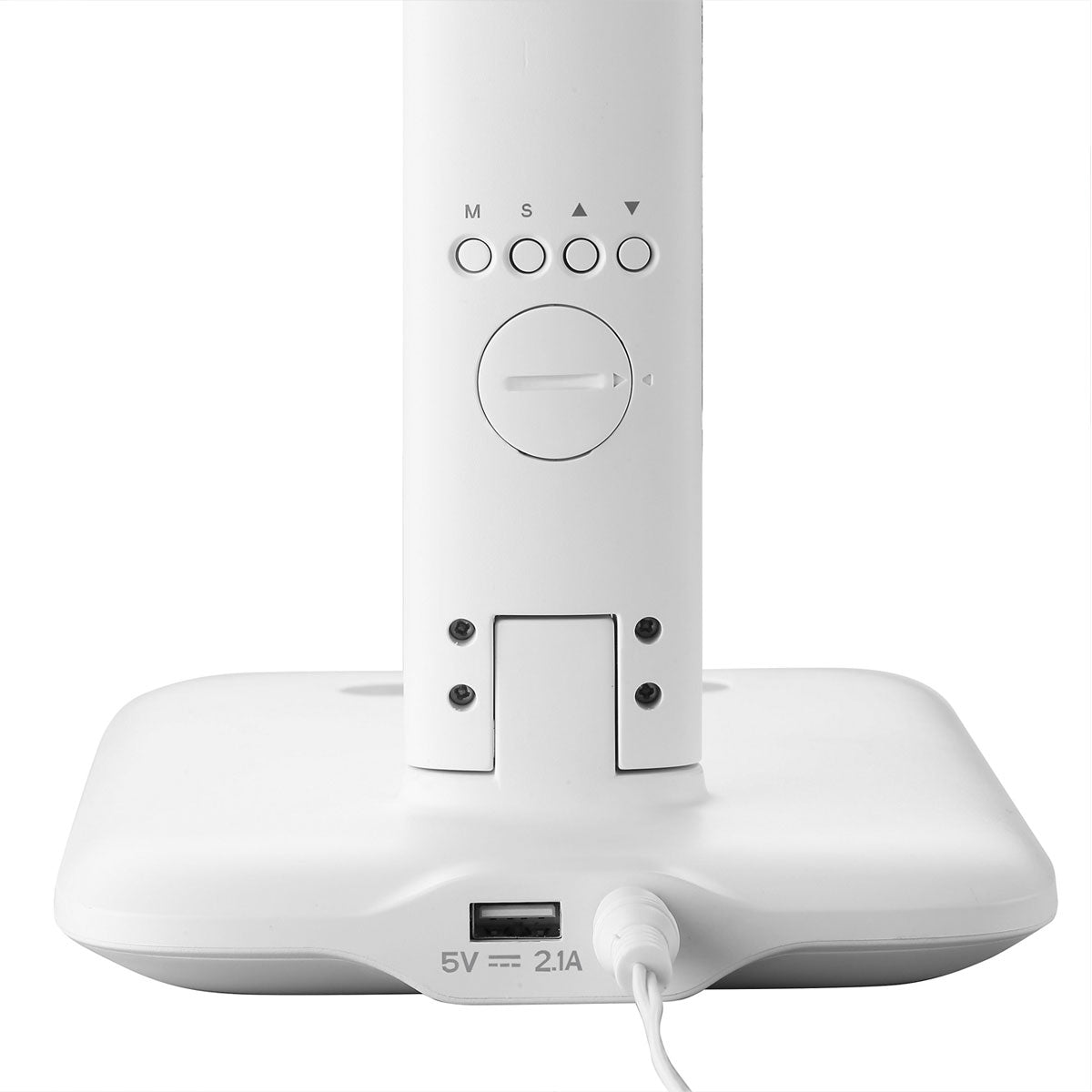 LED Table Desk Lamp Matt White Dimmable Digital Adjustable 600lm Modern (H)39cm - Image 6