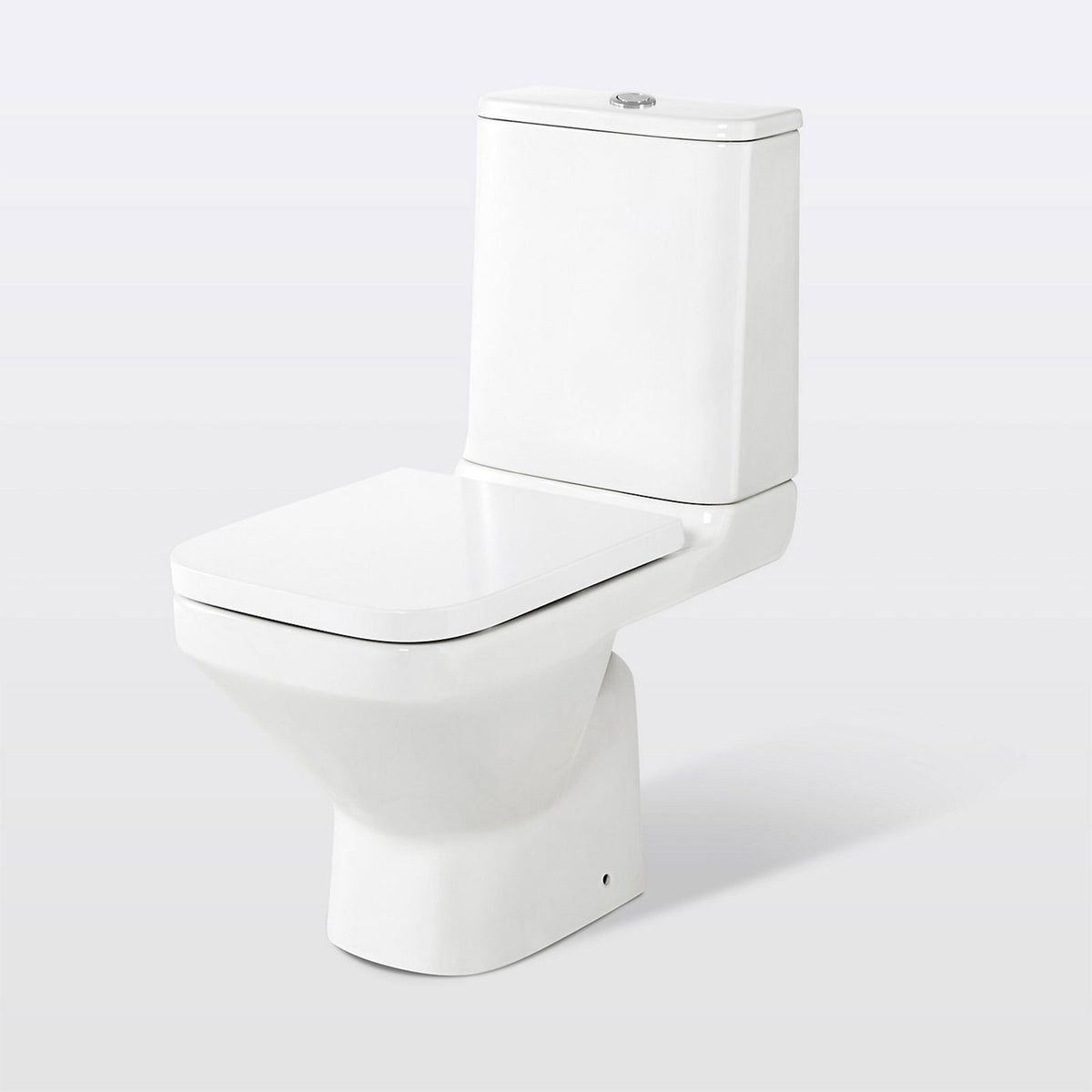 GoodHome Teesta Close Coupled Rimless Toilet Dual Flush Soft Close Seat - Image 1