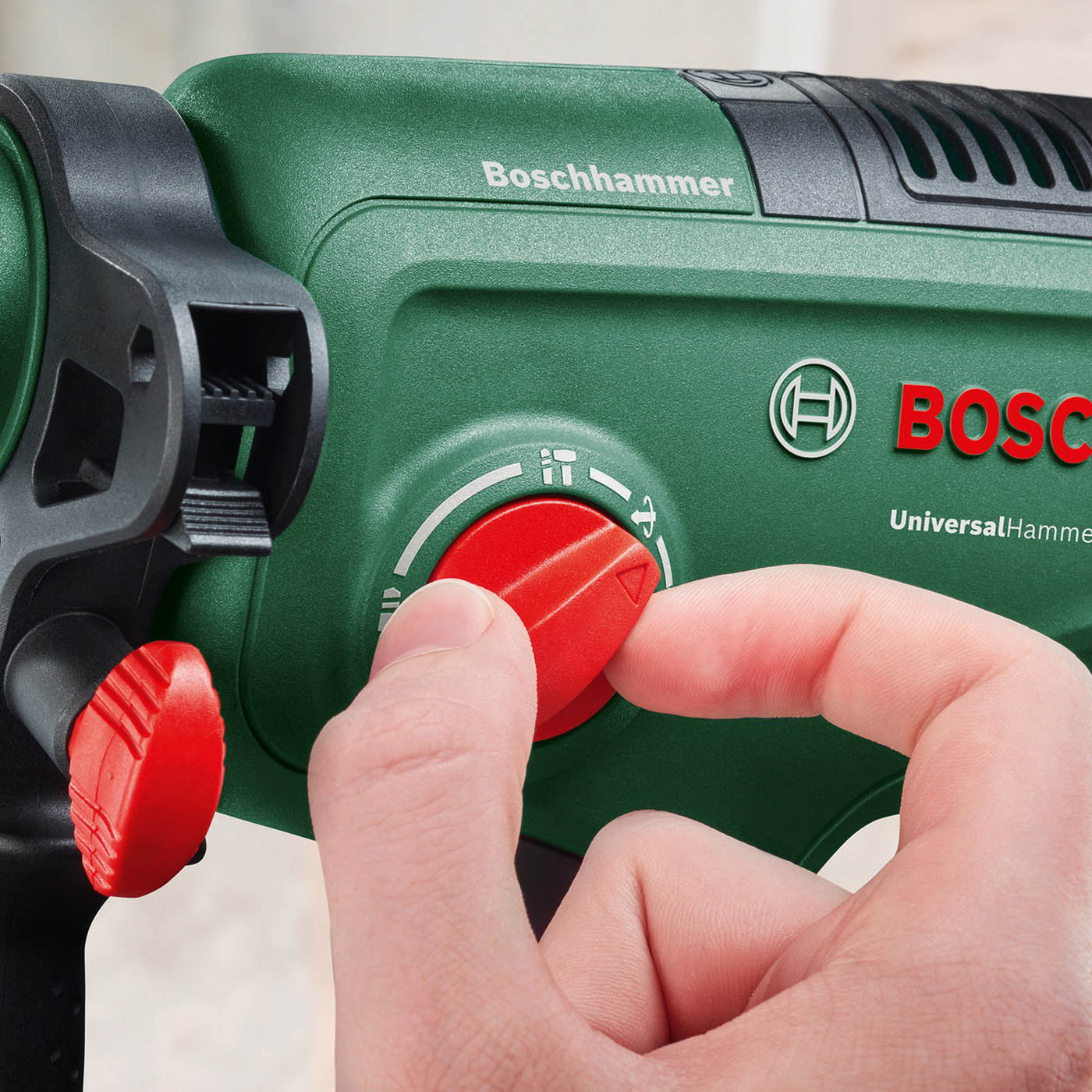 Bosch 18V Power for all Replaceable carbon brushed Cordless SDS+ drill (Bare Tool) - UniversalHammer 18V - Image 3