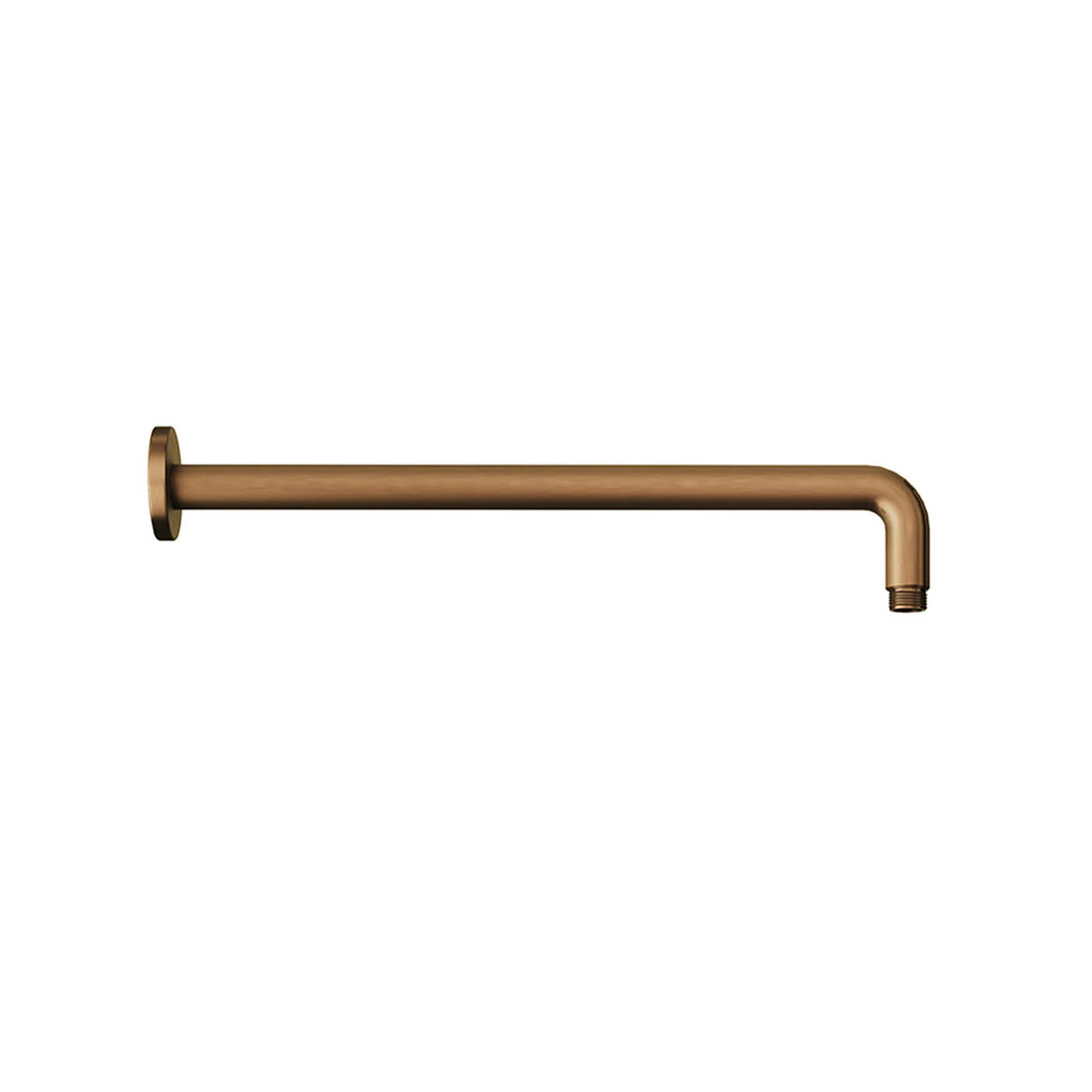 Aquadry Shower Arm Extension Fixed Bronze Effect Wall Mounted Contemporary - Image 1