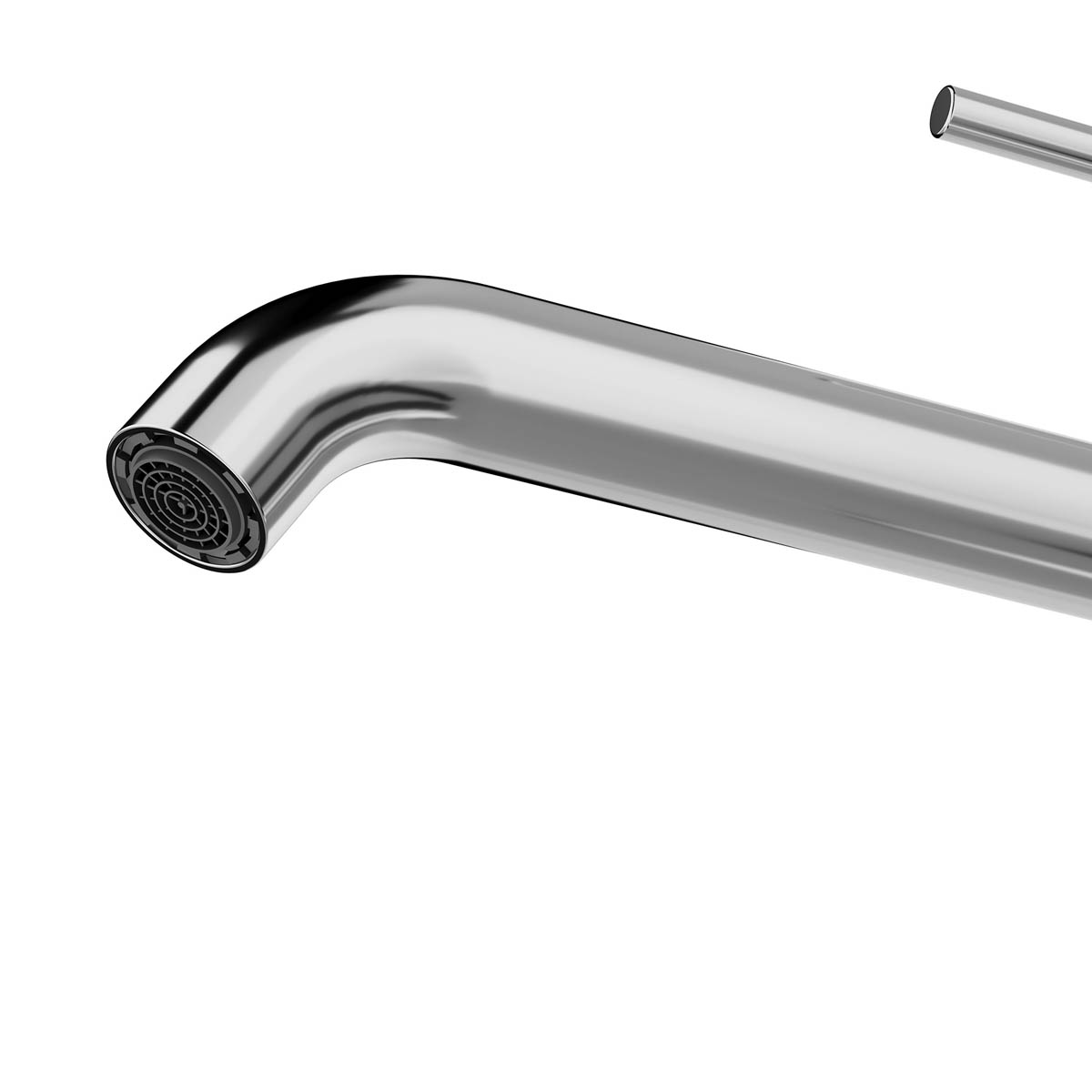 Bathroom Basin Tap Mono Mixer XL Chrome Single Lever Ceramic Cartridge Waste - Image 7