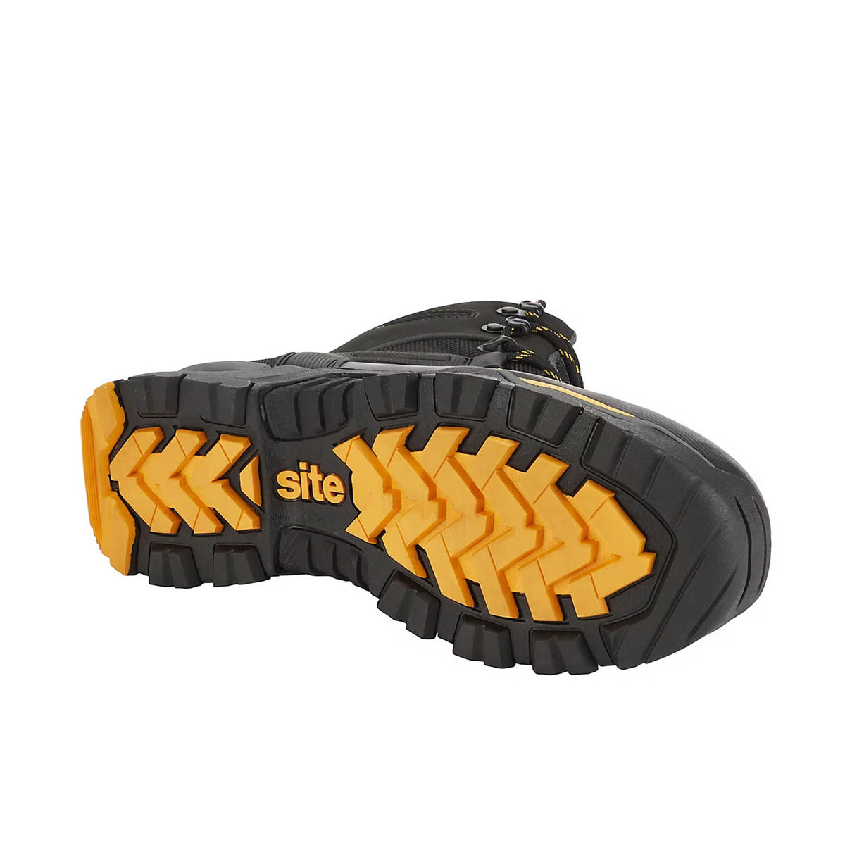 Site Densham Safety Boots Black Steel Toe Work Footwear Shoes Size 10 - Image 2
