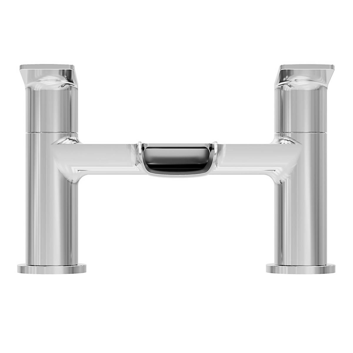 Bath Filler Tap Mixer Chrome Waterfall Double Lever Modern Bathroom Faucet - Image 5