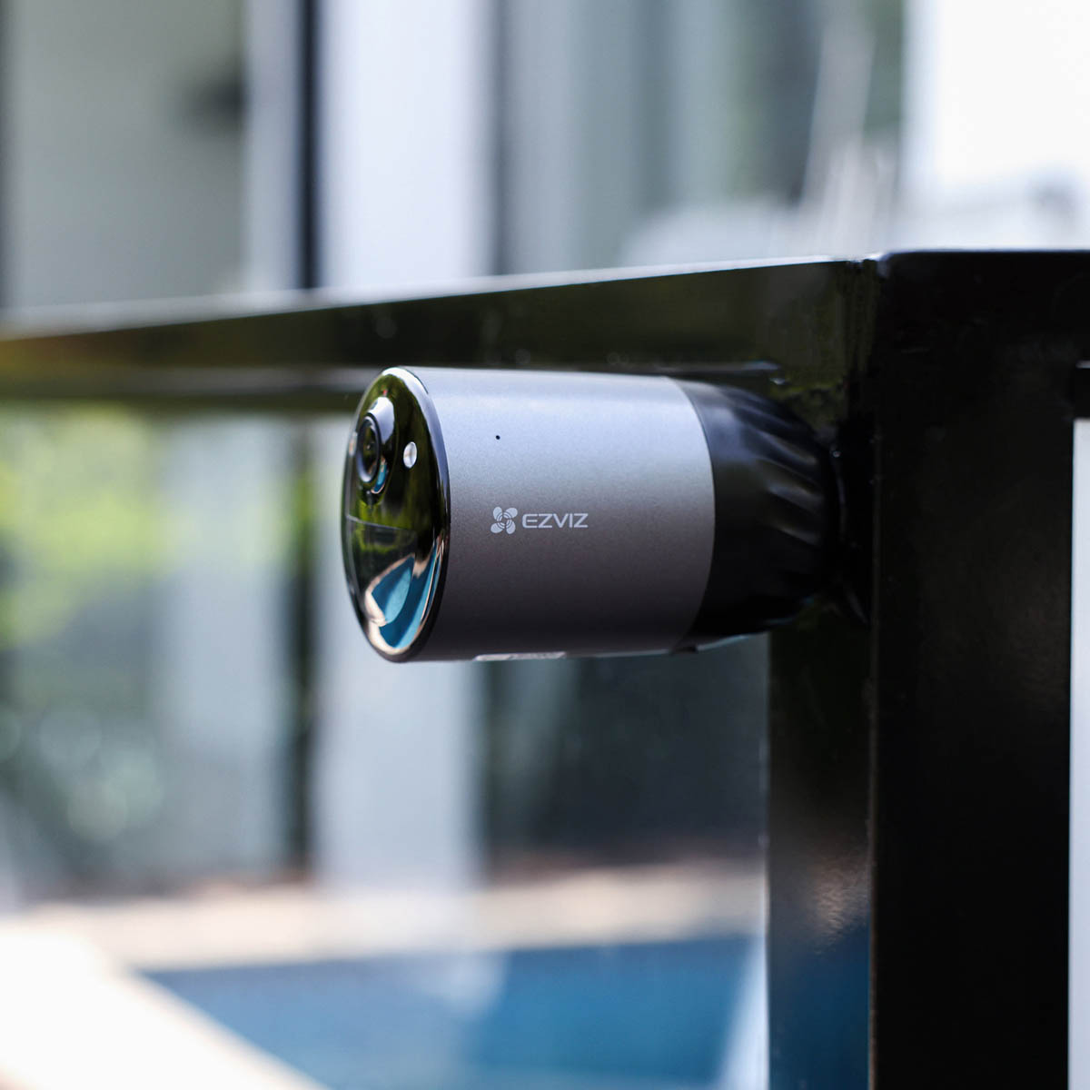 Ezviz Outdoor Camera Smart BC1C 1080p Wi-Fi Night Vision Grey Battery Powered - Image 2