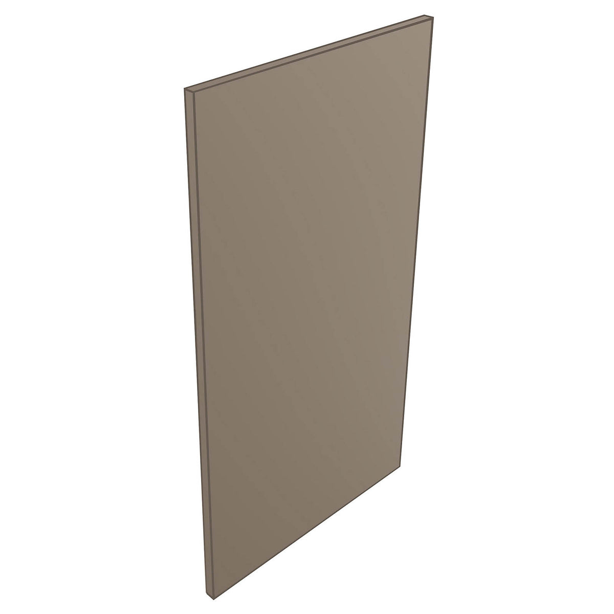 Westport Matt Stone grey End panel (H)900mm - Image 1