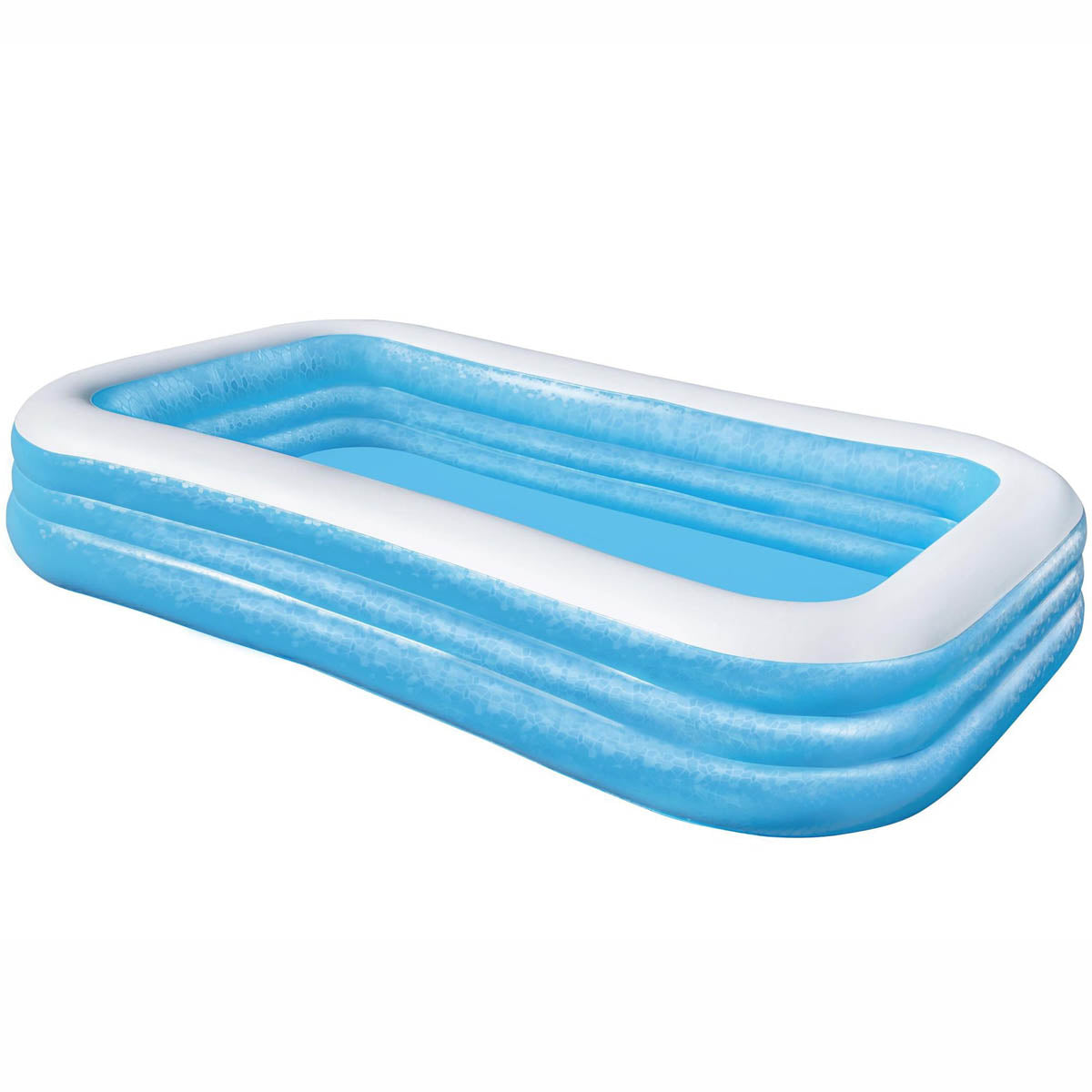 Bestway Inflatable Paddling Pool Blue 10ft Garden Summer Family Fun Swimming - Image 1