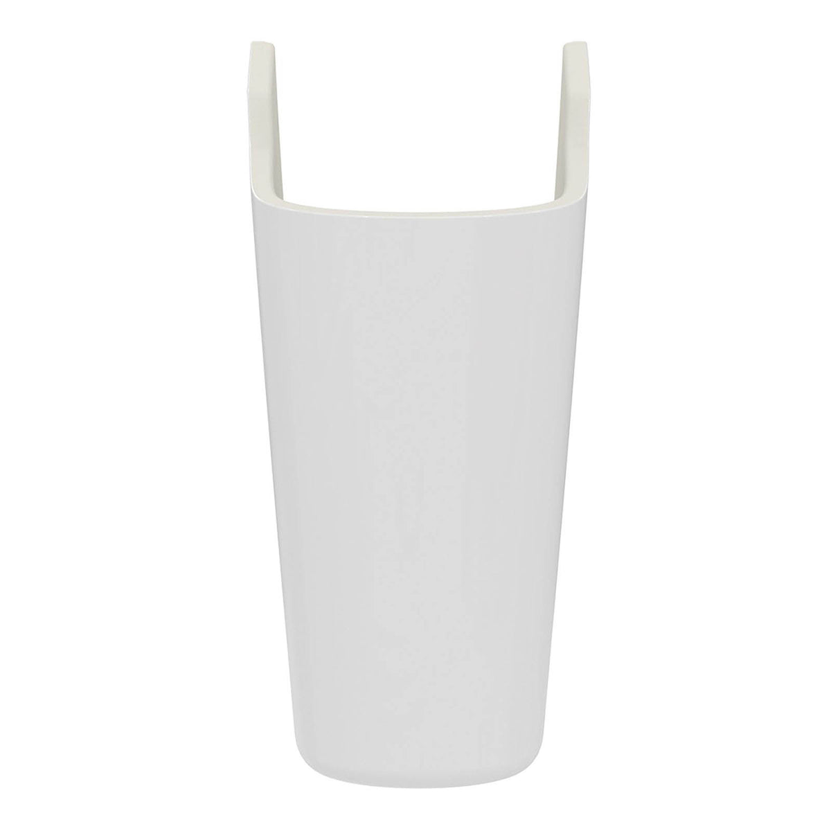 Ideal Standard Semi Pedestal White Bathroom Basin Wall Mounted (H)33.1cm - Image 4