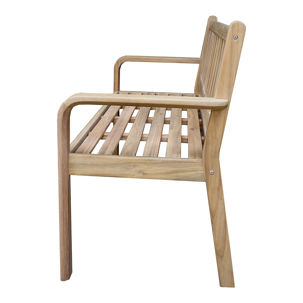 Garden Bench 2 Seater Natural Wooden Seating Furniture Outdoor Patio Balcony - Image 7