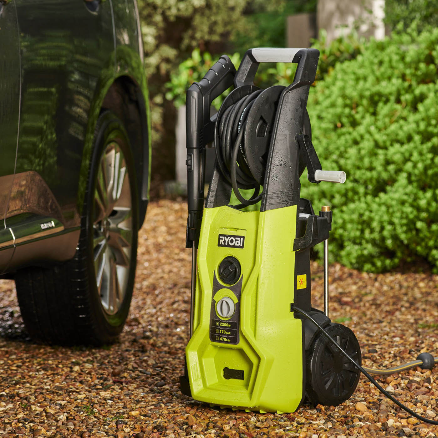 Ryobi Pressure Washer Electric 2kW RY170PWA Jet Cleaner Car Home Garden Portable - Image 4