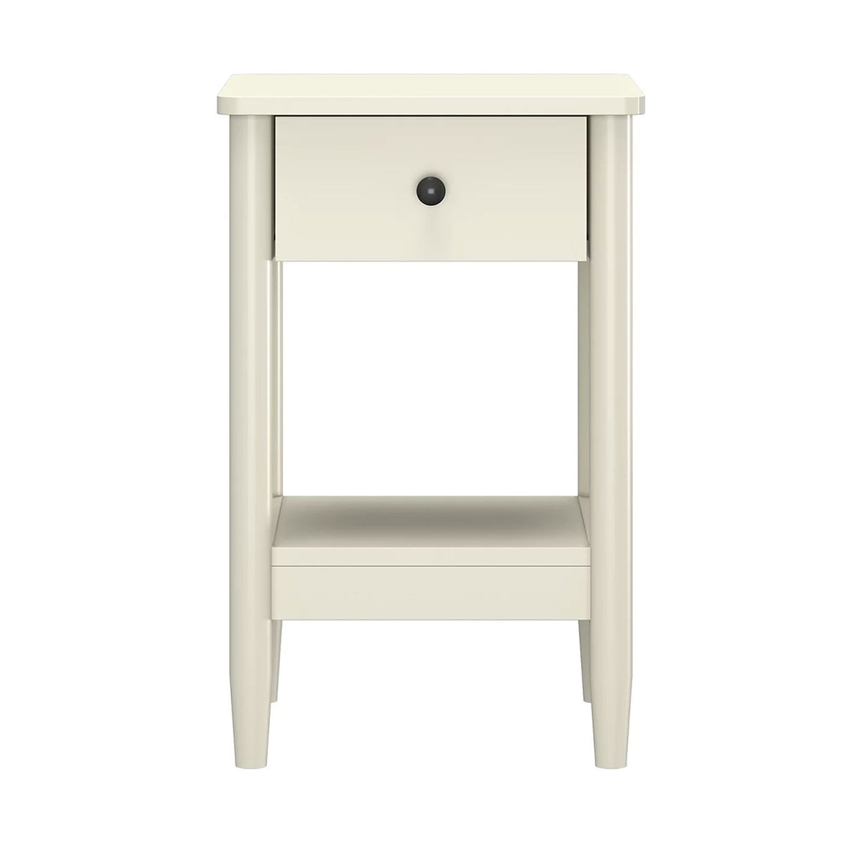 Flexi Storage Natural Cream 1 Drawer Bedside Table Cabinet Bedroom - Image 2
