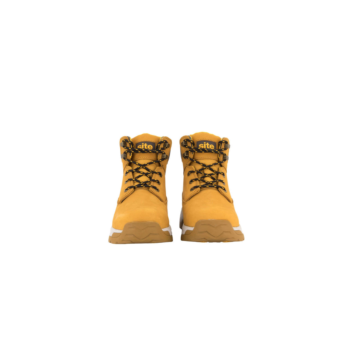 Site Safety Boots Women's Standard Fit Brown Work Shoes Steel Toe Size 3 - Image 3