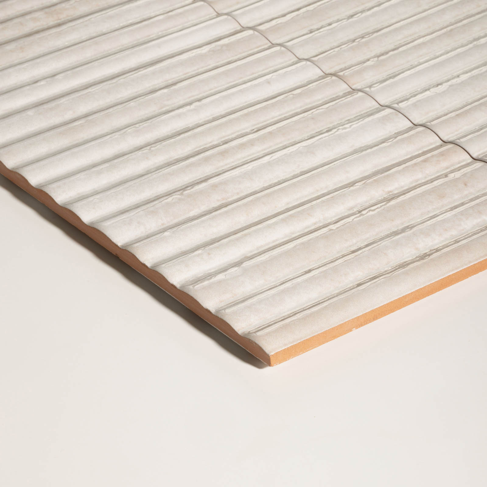Ca’Pietra Ceramic Indoor Wall tile Cream Gloss Metallic Pack of 20 300x150mm - Image 7