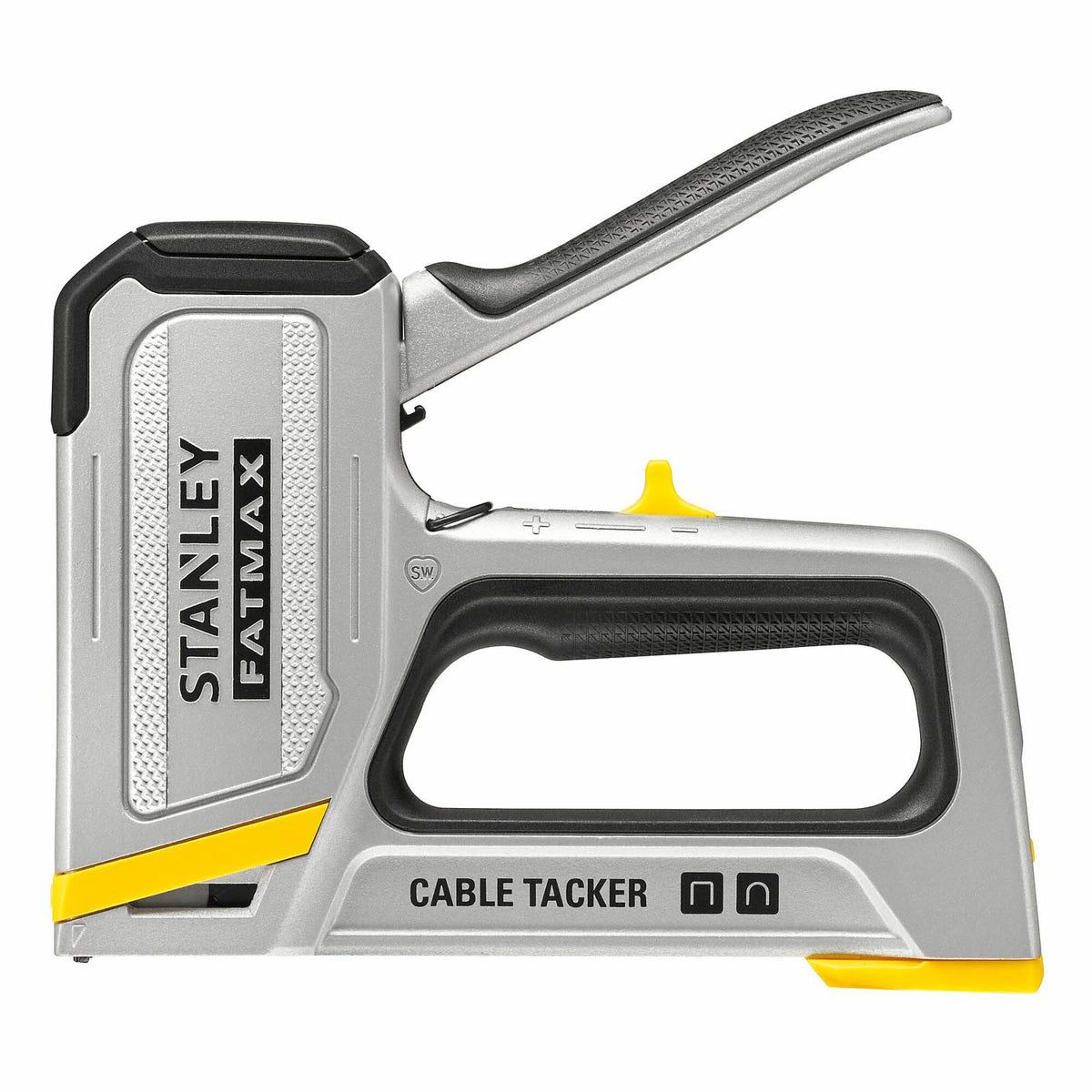 Stanley Cable Tacker 2IN1 Wire Staple Gun Soft Grip 6-14mm Durable Compact - Image 3