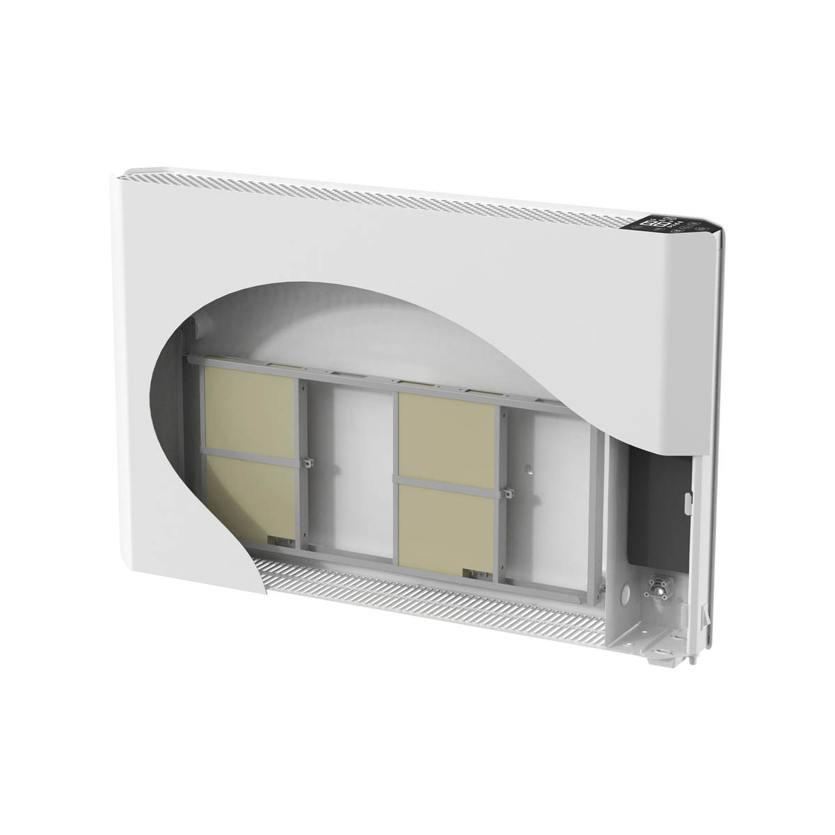 Smart Panel Heater Radiator Corded Electric White Wall Mounted Indoor 2000W - Image 4