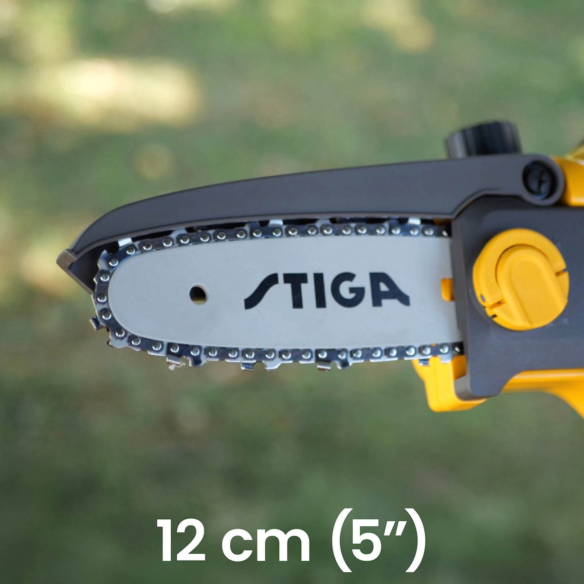 Stiga Chainsaw Cordless 20V 2Ah Li-ion PR100e Pruning Saw 120mm Garden Cutter - Image 5