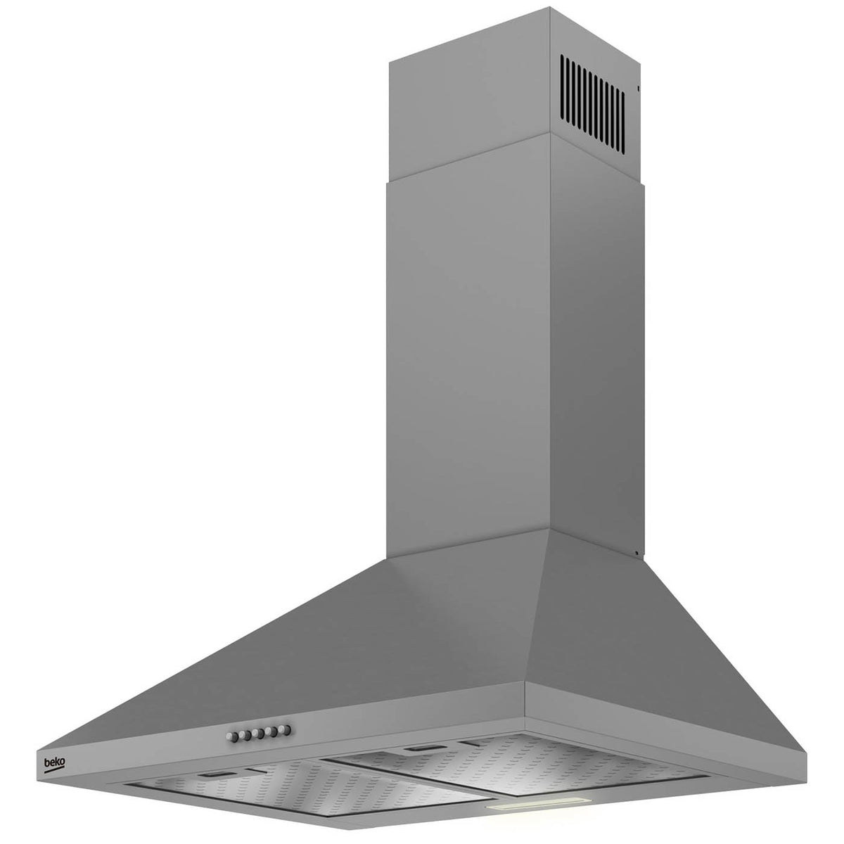 Beko Cooker Hood HCP61422XH 60cm Chimney Extractor Stainless Steel - Image 4