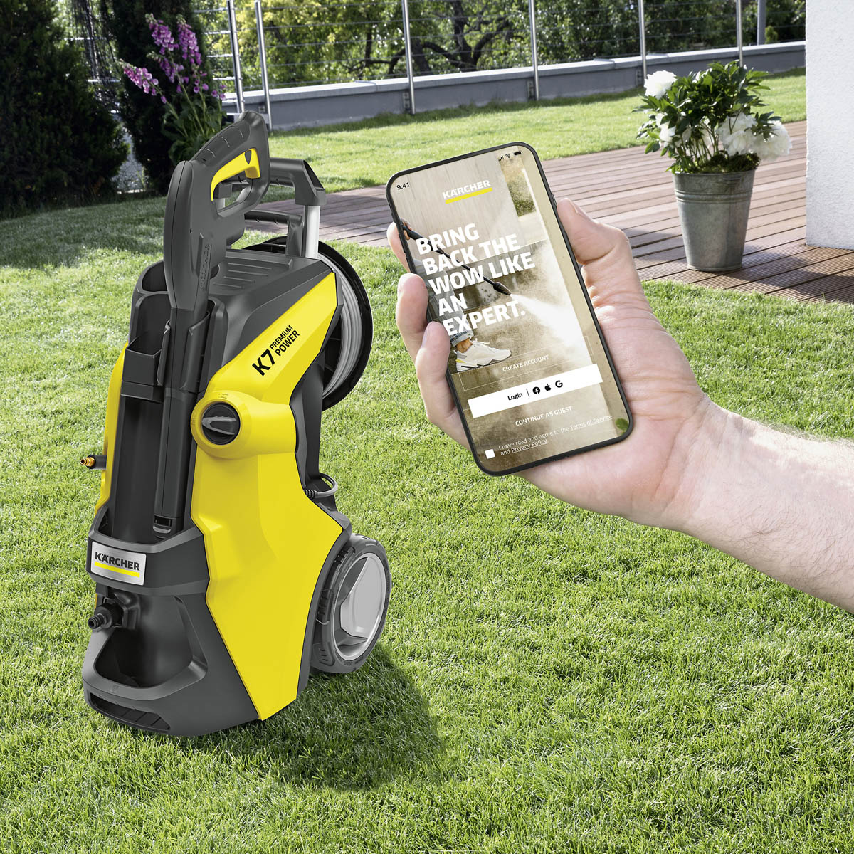 Karcher K7 Pressure Washer Electric 2.8kW Premium Jet Cleaner Car Garden - Image 10