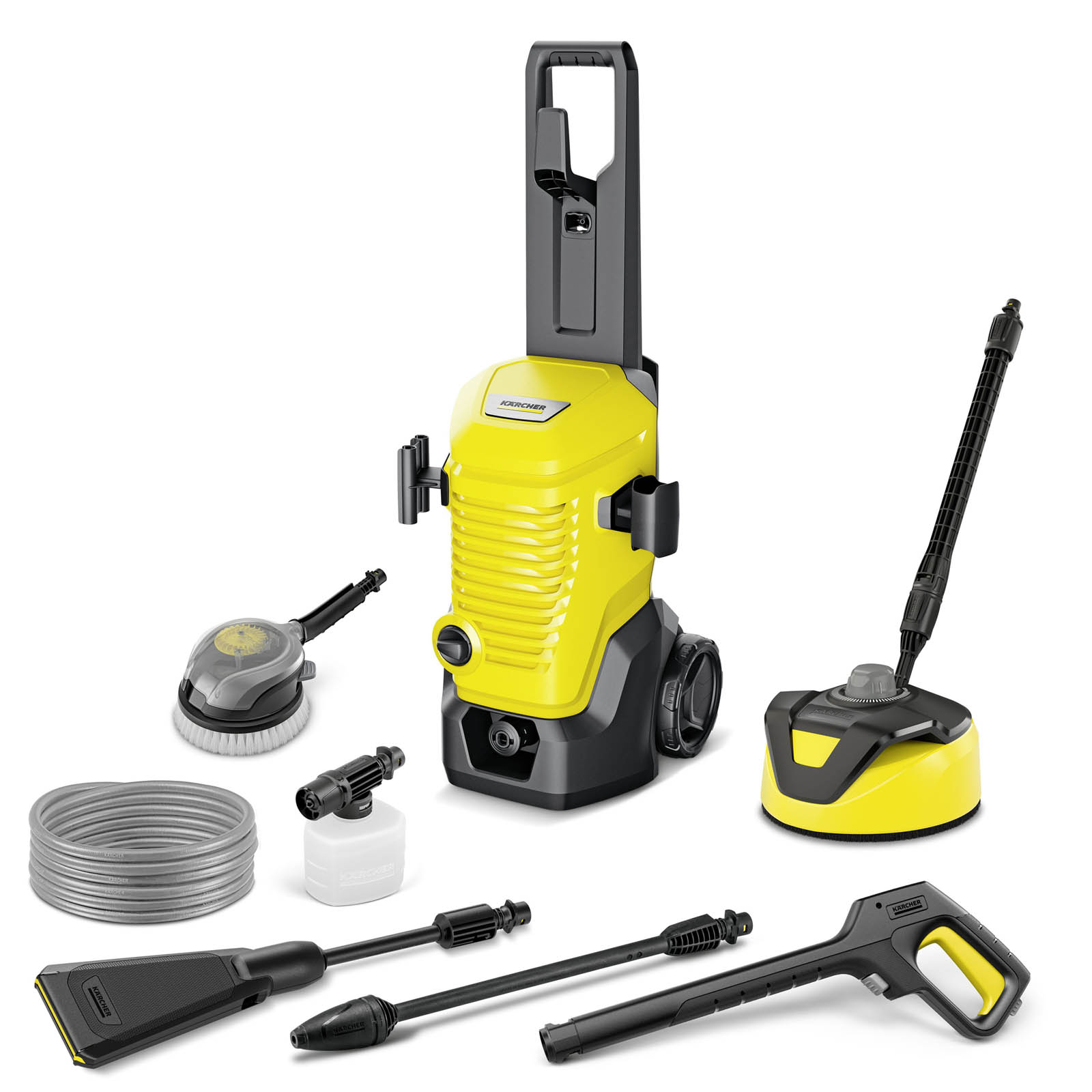 Karcher K4 Pressure Washer WCM Flex eco!Booster Car & Home Kit 130bar 1.8kW - Image 1