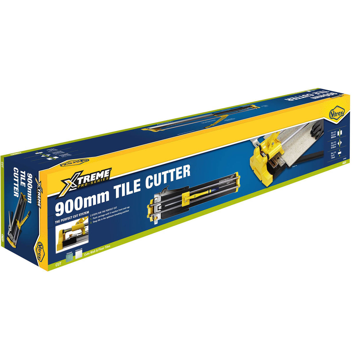 Vitrex Manual Tile Cutter 900mm Tungsten Carbide For Ceramic And Porcelain - Image 7