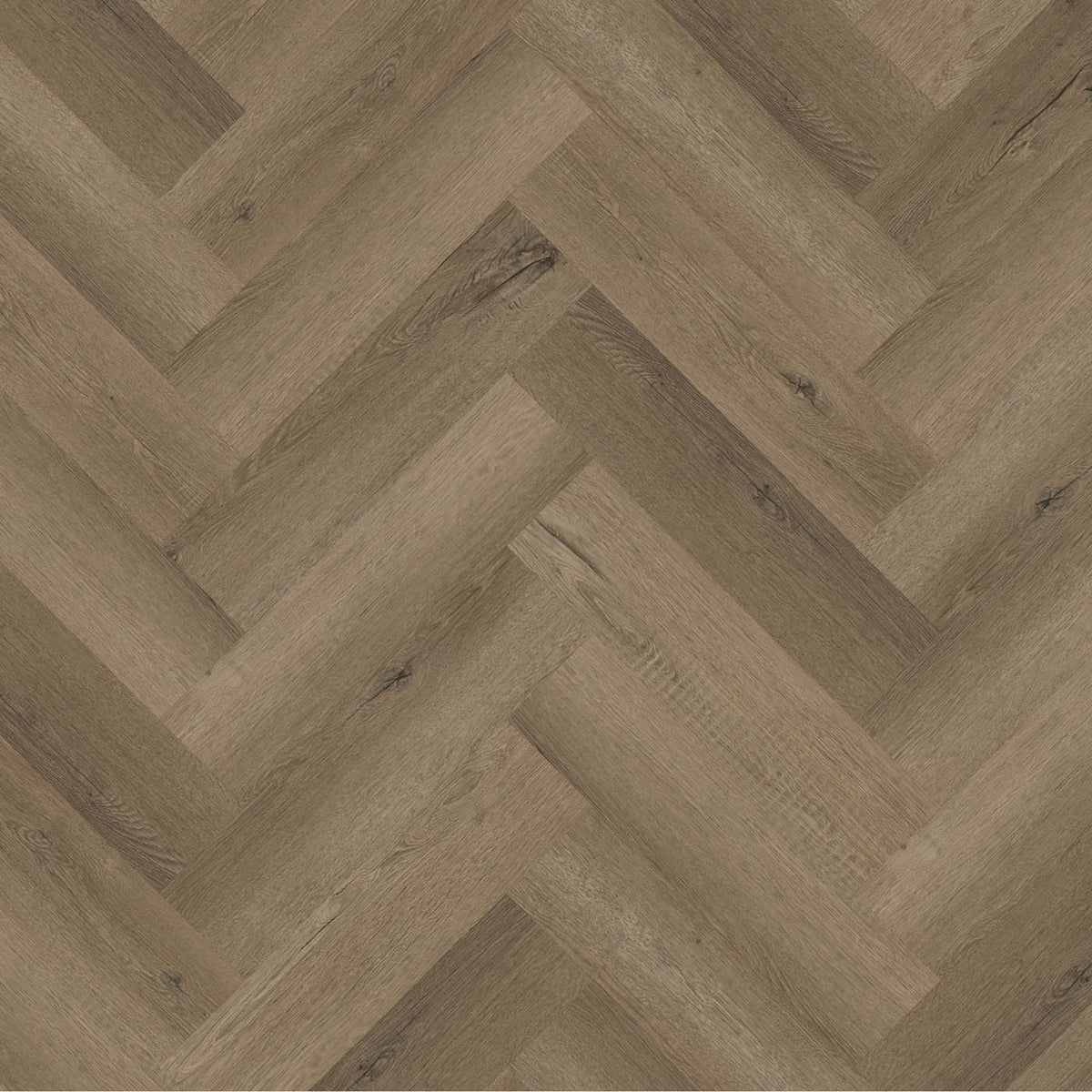 Vinyl Click Plank Flooring Mid Brown Oak Effect Waterproof T6.5mm 1.95m² - Image 4