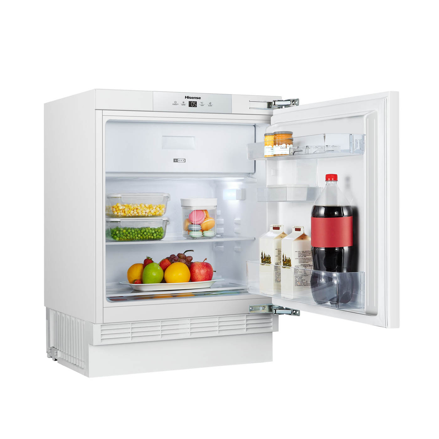 Hisense Integrated Fridge 148L RUR156D4AWE Gloss White Reversible Door Built-In - Image 2