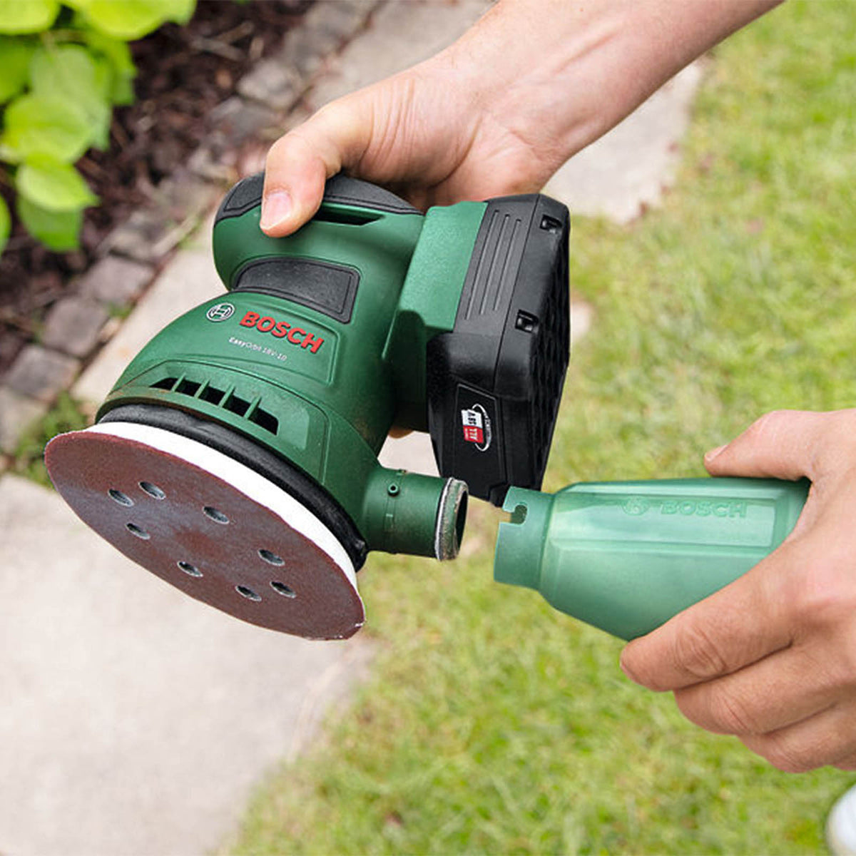 Bosch Random Orbit Sander Cordless 18V Li-Ion 06033E4000 Compact 125mm Body Only - Image 2