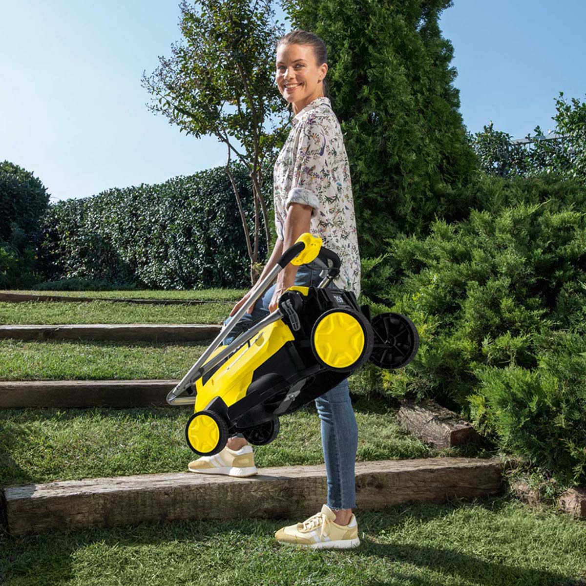 Karcher Cordless Lawnmower Rotary LMO18-36 Lightweight 36cm 45L Body Only - Image 6