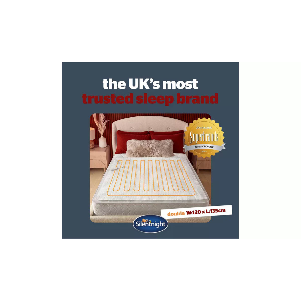 Silentnight Electric Blanket Comfort Control Heated Underblanket Kingsize - Image 8