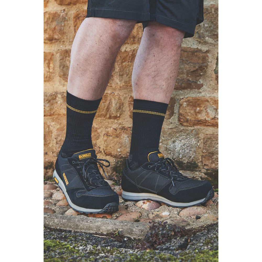 DeWalt Safety Trainers Mens Working Shoes Standard Fit Steel Toe Black Size 11 - Image 4