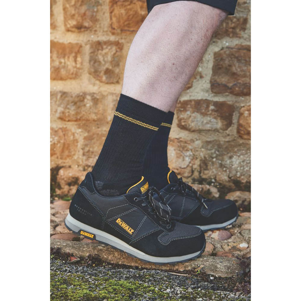 DeWalt Safety Trainers Mens Working Shoes Standard Fit Steel Toe Black Size 11 - Image 6