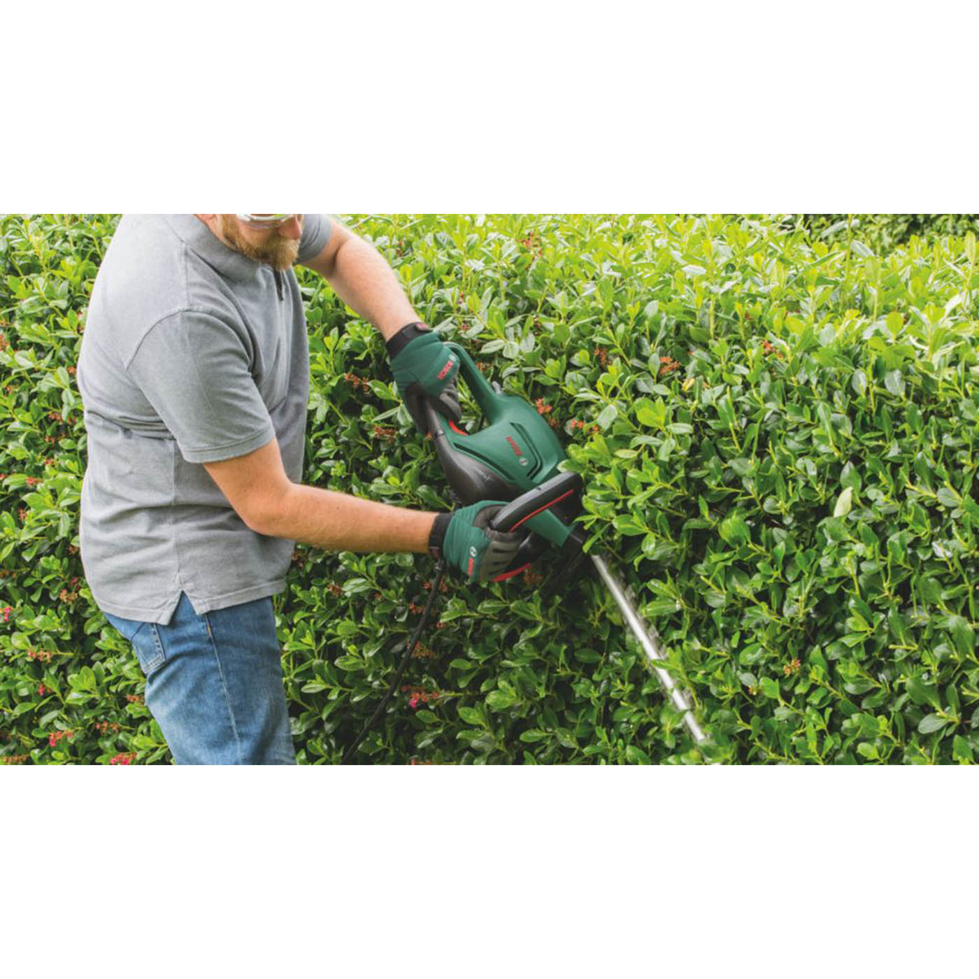 Bosch Hedge Trimmer Corded 60cm UniversalHedgeCut 60 480W 230V - Image 3