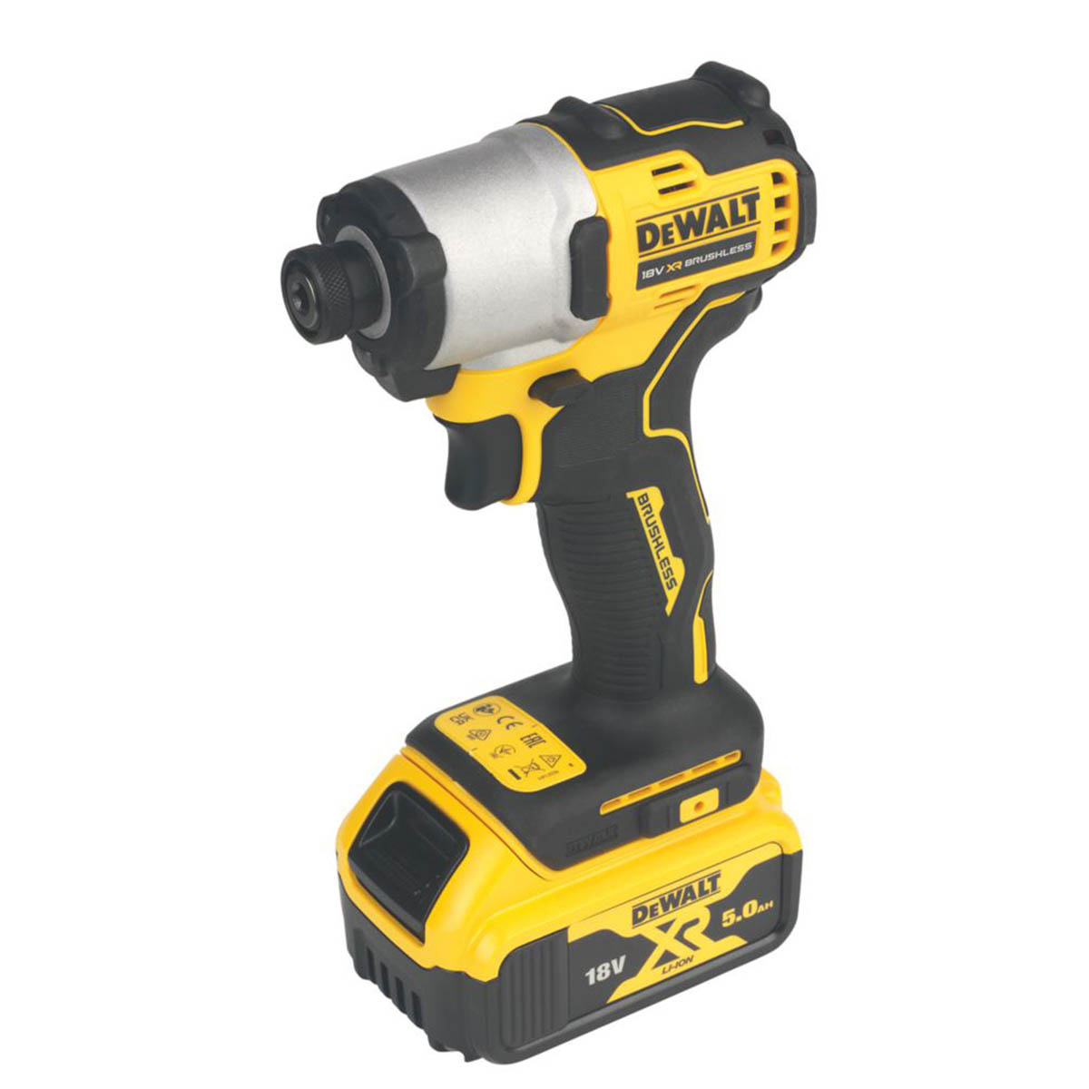 DeWalt Combi Drill Impact Drive Multi-Cutter Set Cordless 18V 2x5Ah DCK328P2T-GB - Image 3