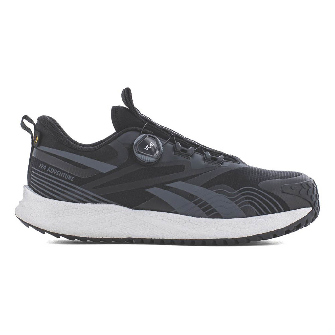 Reebok Safety Trainers Unisex Wide Fit Black Grey Boots Composite Toe Size 8 - Image 2