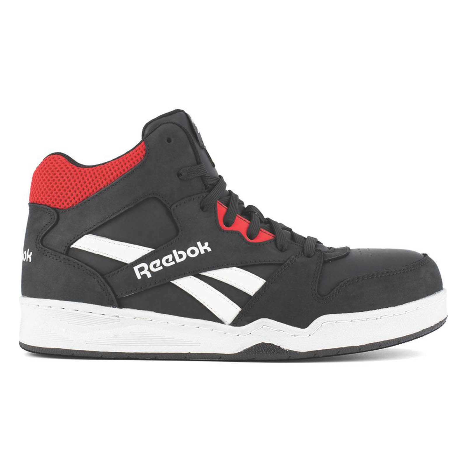 Reebok Safety Trainer Boots BB4500 Black Red Water-Resistant Size 10 - Image 2