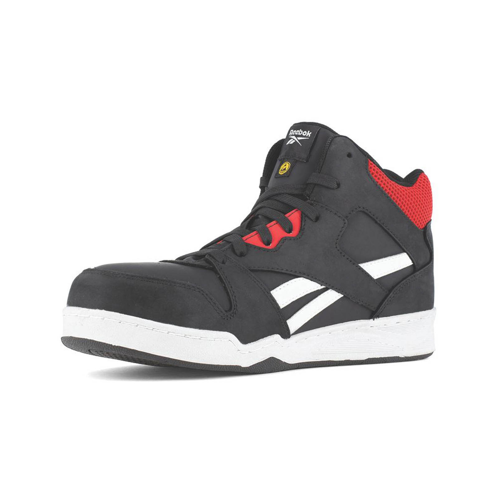 Reebok Safety Trainer Boots BB4500 Black Red Water-Resistant Size 10 - Image 5