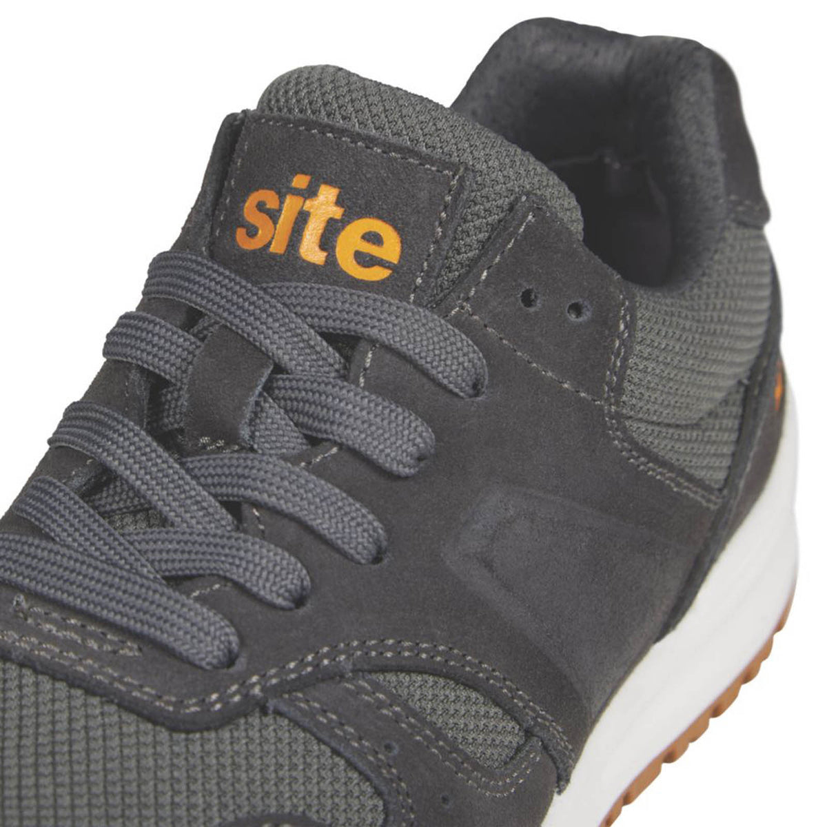 Site Safety Trainers Mens Wide Fit Grey Metal Free Boots Composite Toe Size 10 - Image 4