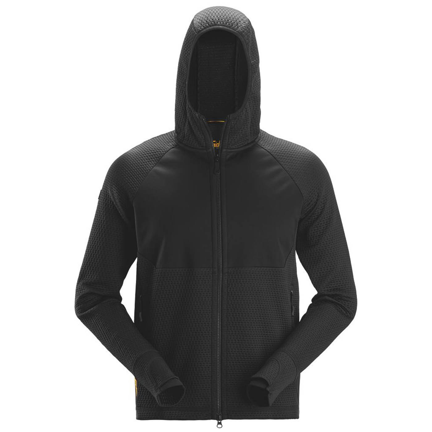 Snickers 8405 - FlexiWork Full-Zip Midlayer Hoodie Black 2X Large 52" Chest - Image 1