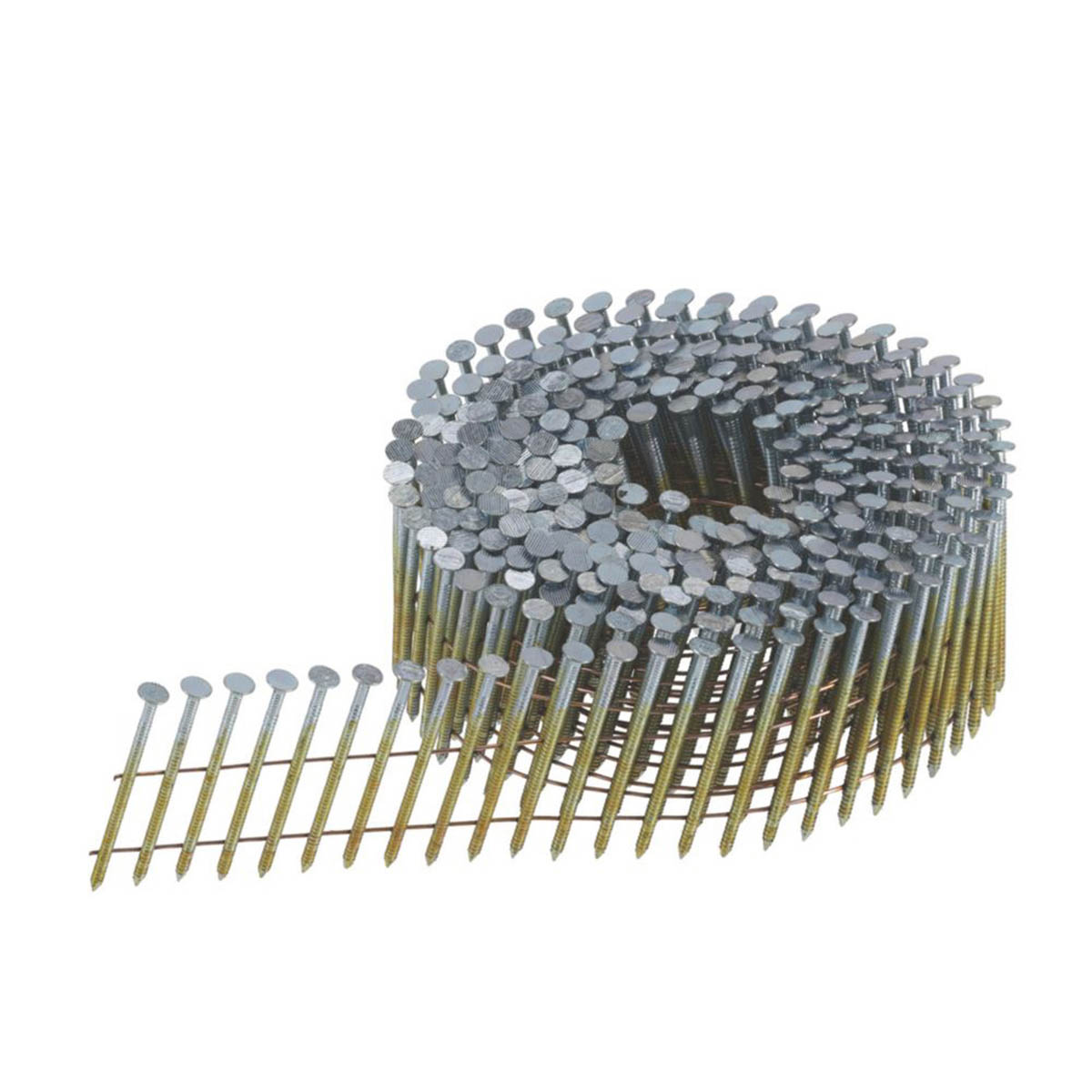 DEWALT Coil Nails Ring Shank Galvanised Compact Head 2.1mm x 50mm 2100 Pack - Image 3