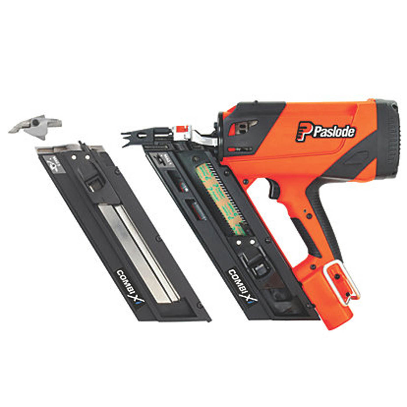 Paslode Combi Xi 90mm 7.4V 1 x 2.1Ah Lithium First Fix Cordless Gas Nail Gun - Image 3