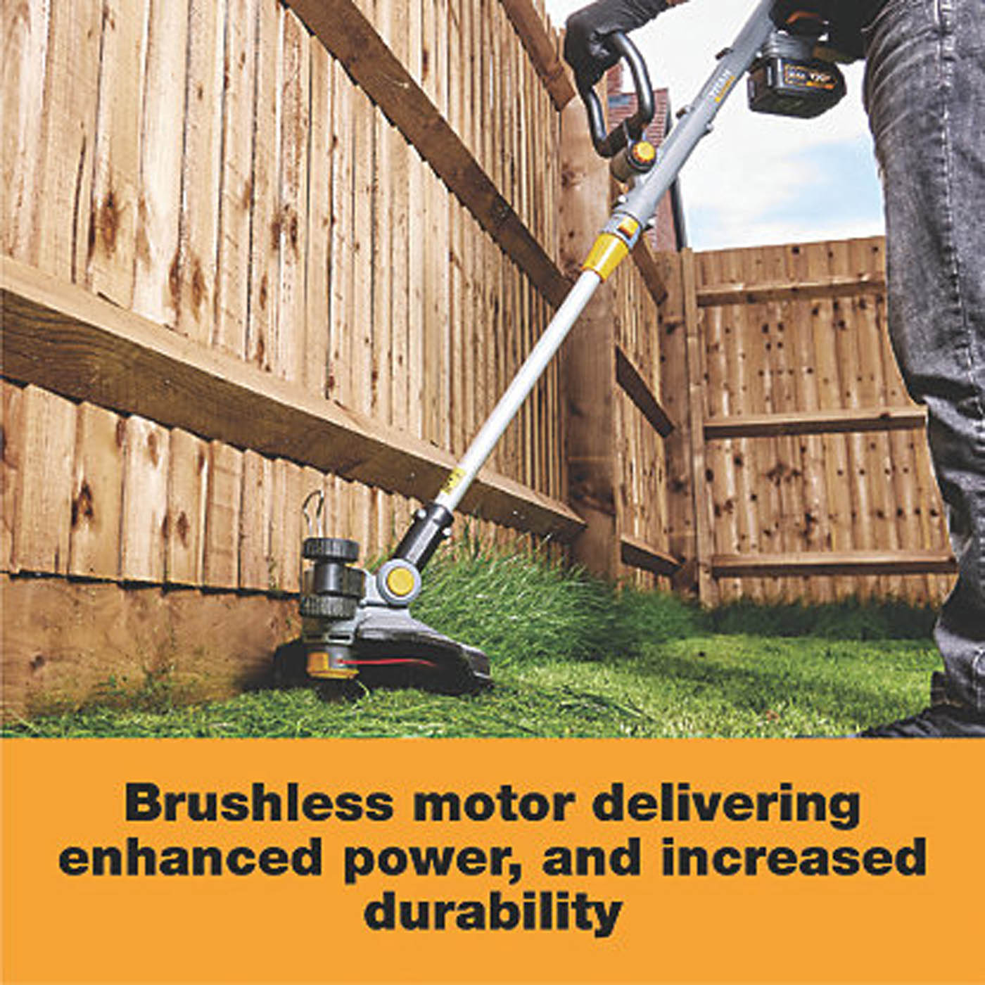 Titan TTI1201GGT 18V 1 x 5.0Ah Li-Ion TXP Brushless Cordless Grass Trimmer - Image 4