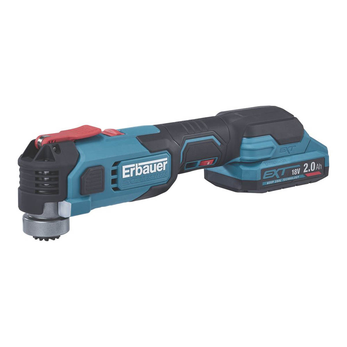 Erbauer Multi-Tool Cordless ERI1080MLT Brushless 18V 1 x 2.0Ah Li-Ion EXT - Image 3