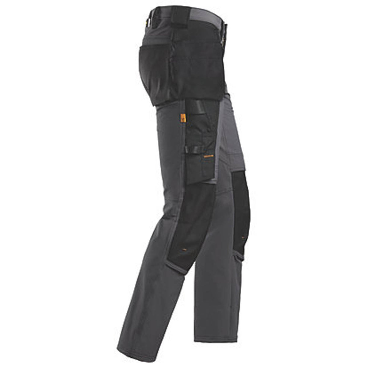 Snickers Work Trousers Slim Fit Splashproof Black Multi Pocket 30W 30L 6271 - Image 4