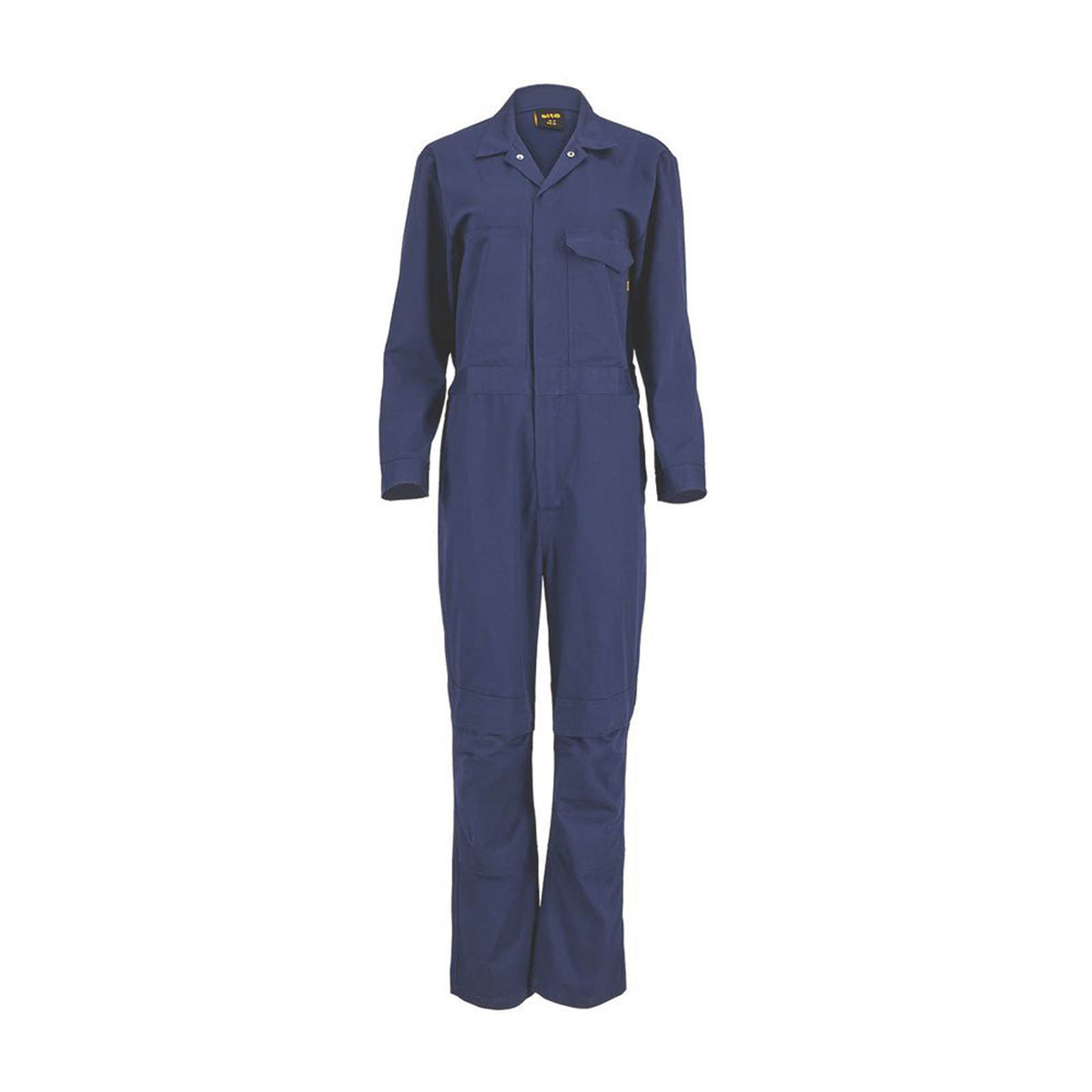 Site Coveralls Womens Regular Fit Blue Stretch Overall Boiler Suit Size 10 28L - Image 1